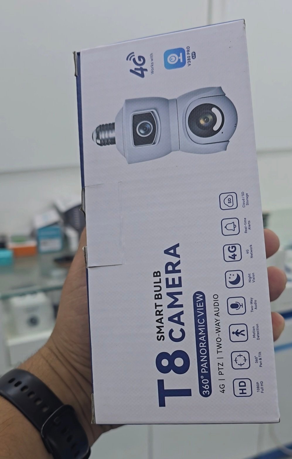 4G DUAL Camera lampe professionnel - الصورة 5