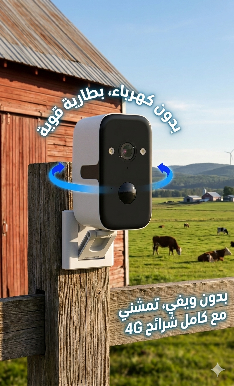 Caméra 4G Smart Battery 360